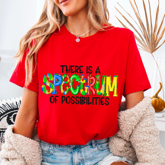 There Is a Spectrum of Possibilities Black 02739
