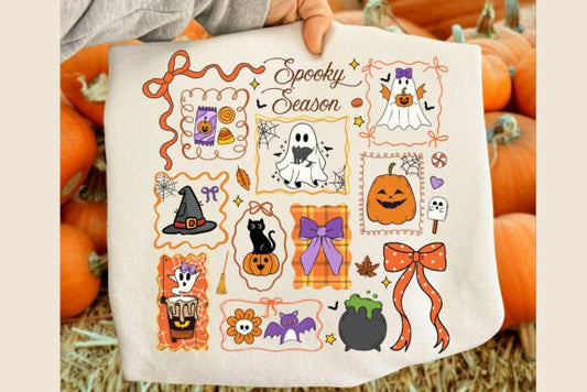 Spook Season Ghost Coquette Collage 01206