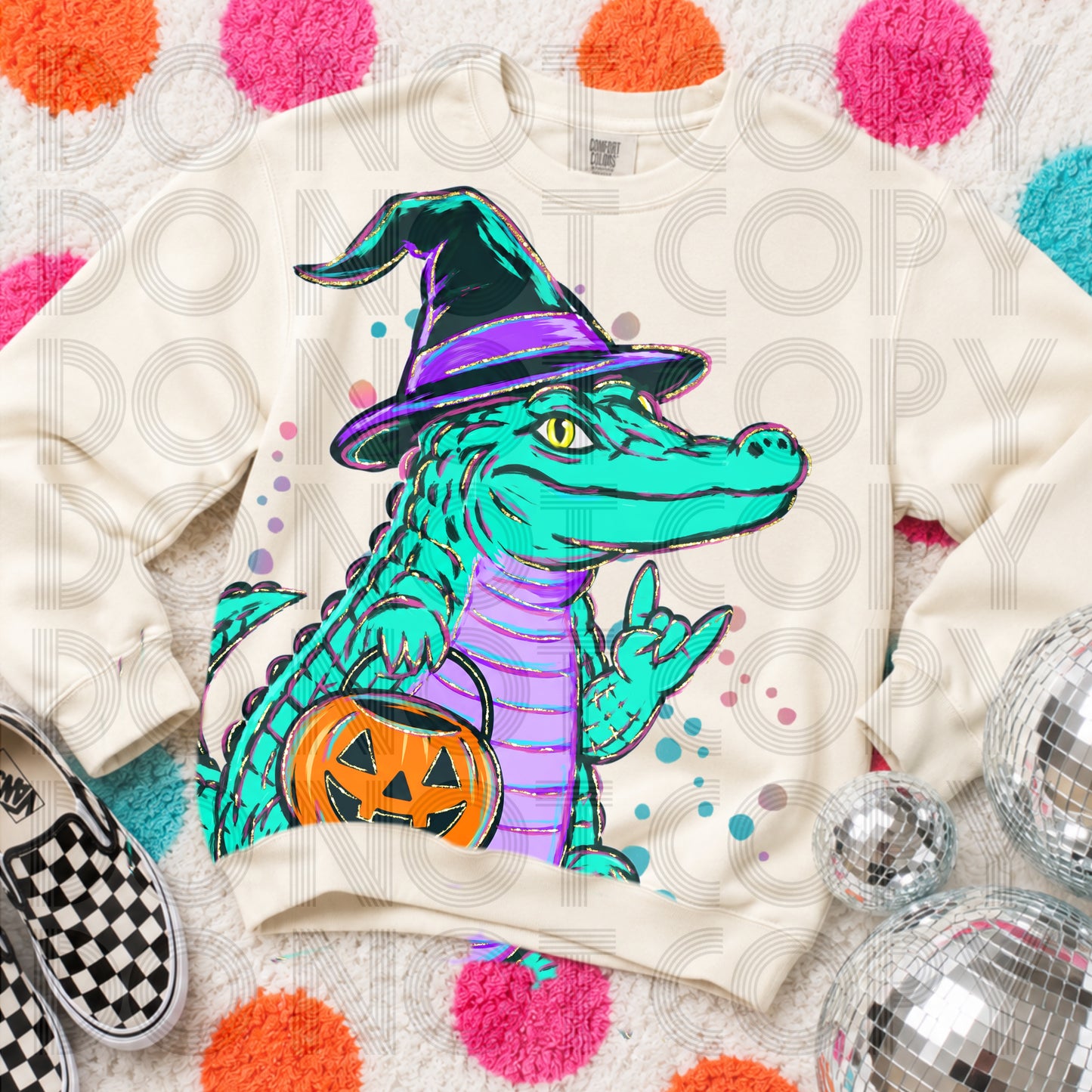 Delulu Spooky Crocodile 09356