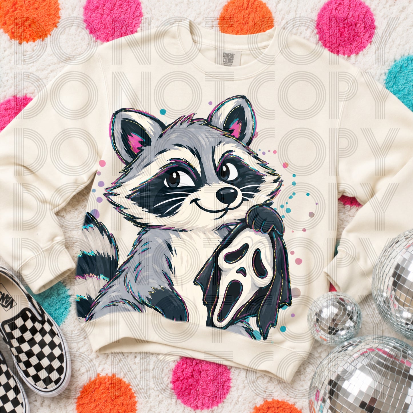 Delulu Spooky Raccoon 09355