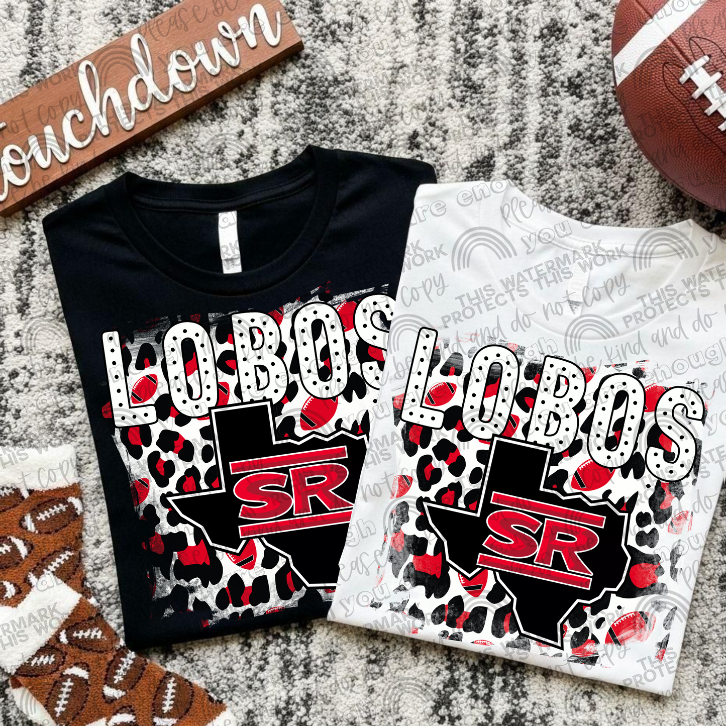 College Football Teams Leopard Splash (Choose Yours) 00289