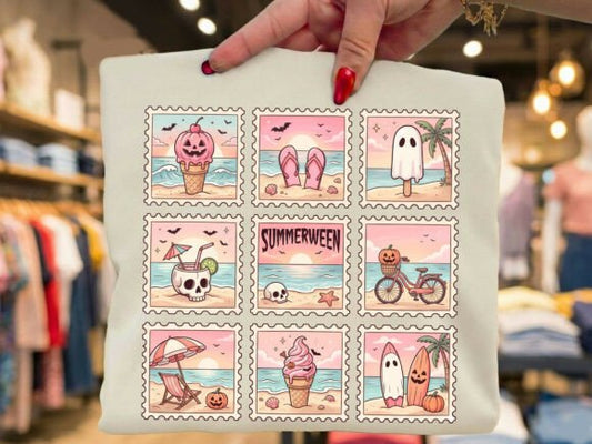 Summerween Stamp Collection Collage 08710