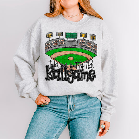 Take Me Out To The Ballgame DTF Transfer 03800