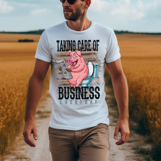 Taking Care Of Business Everyday Pig 04667