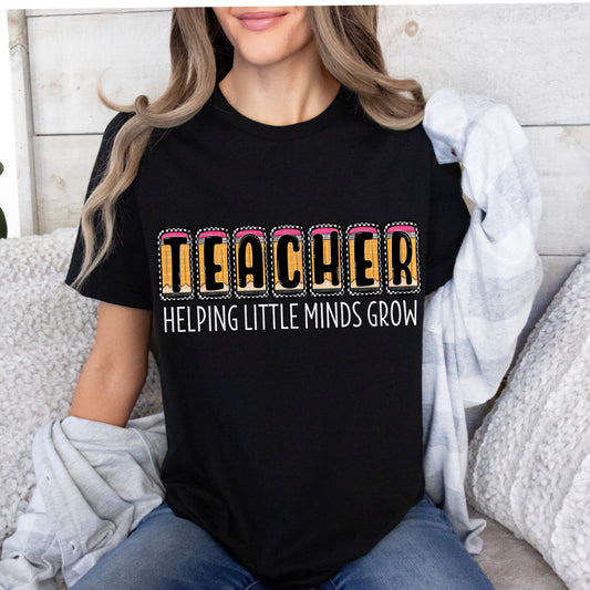 Teacher Helping Little Minds Grow 04905