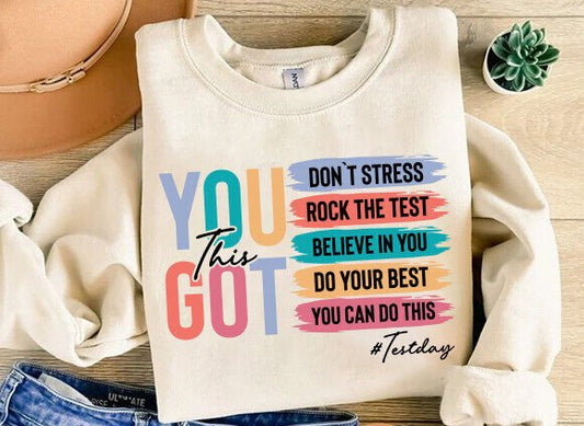 You Got This Test Day 07824