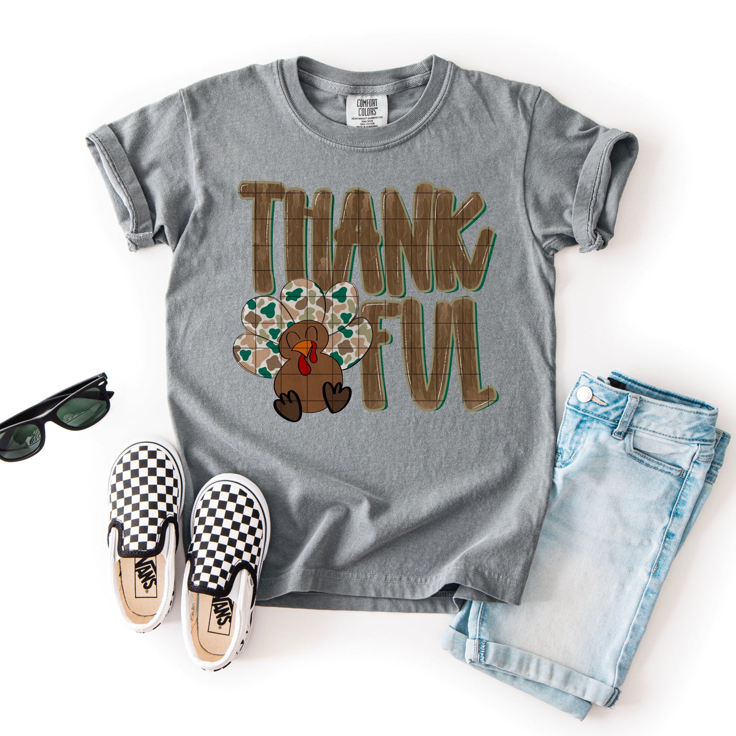 Thankful Camo Turkey 00027