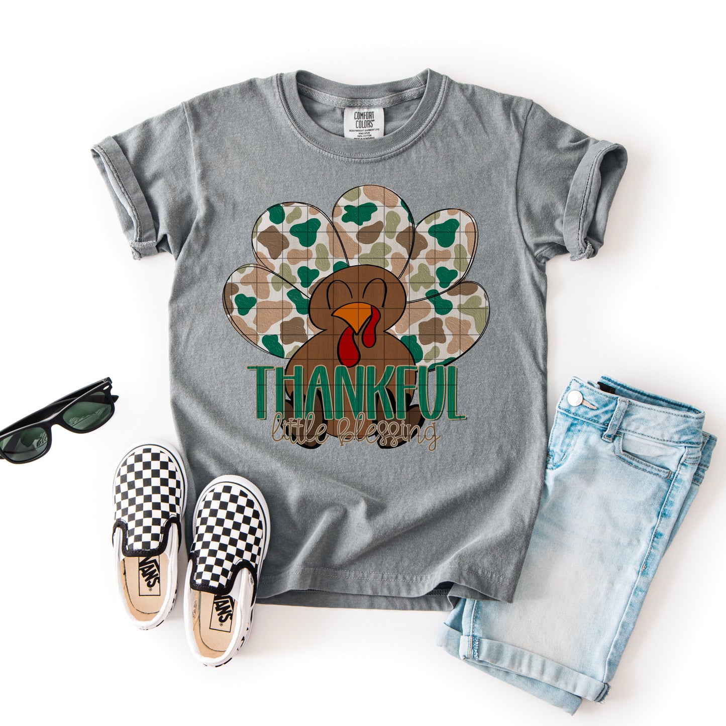 Thankful Little Blessing Camo 00021