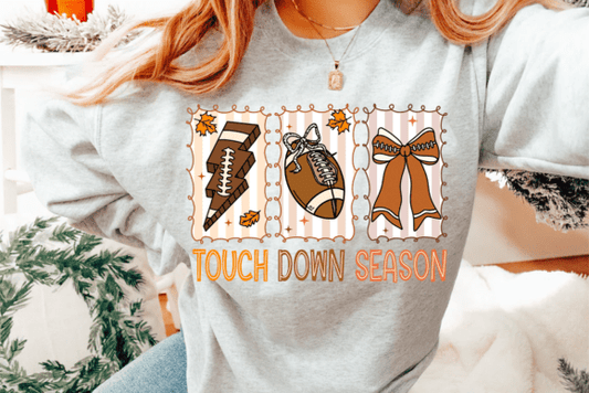 Touchdown Season Coquette Football 01500