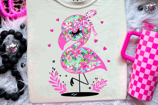 Pink Flamingo Coquette 02202