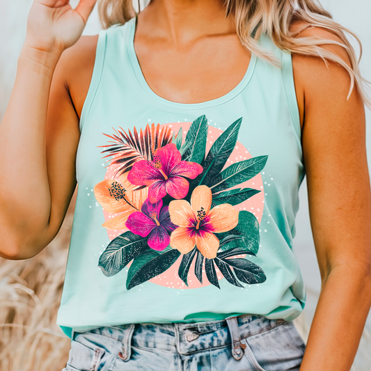 Tropical Flowers 02468