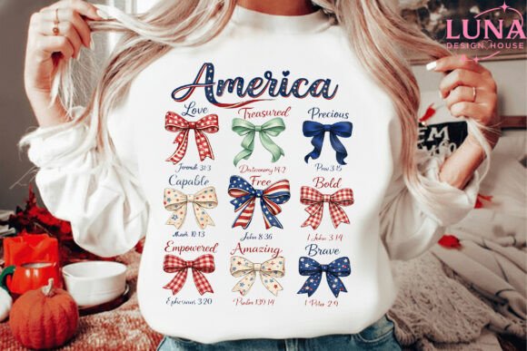 America Bow Collage 07589
