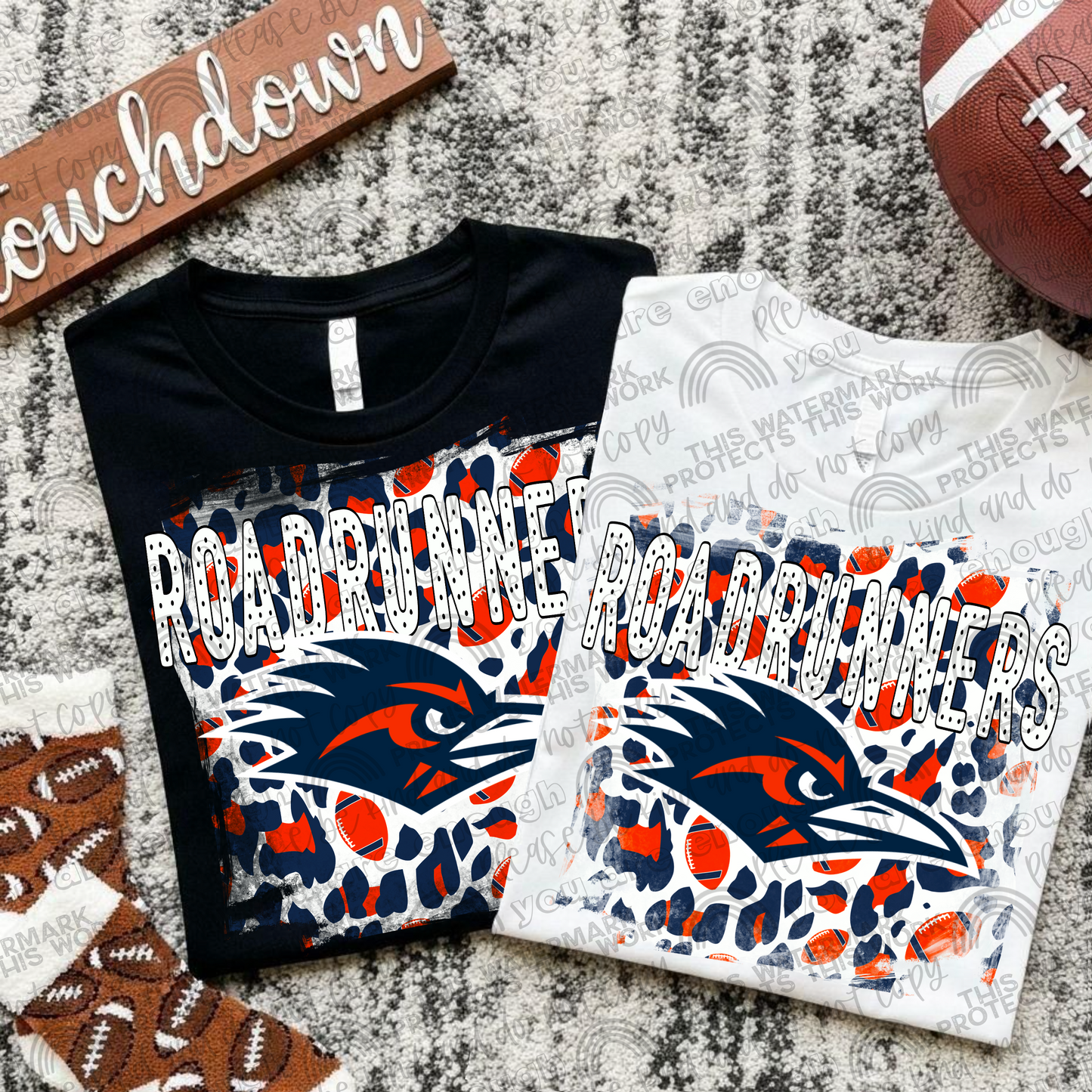 College Football Teams Leopard Splash (Choose Yours) 00289