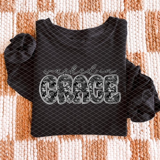 Washed in Grace Lace 00096