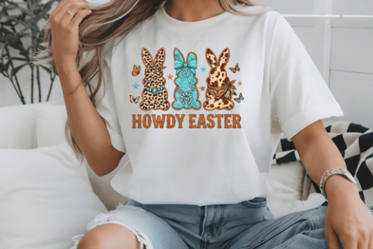 Howdy Easter Bunnies 07546
