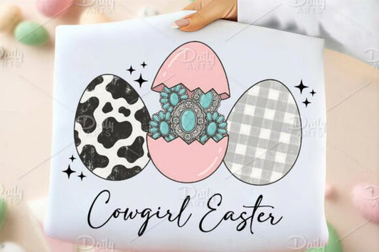 Cowgirl Easter Eggs 07544