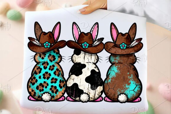 Western Easter Bunnies 07542