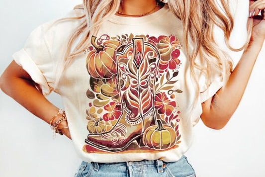 Western Fall Cowboy Boot 01136