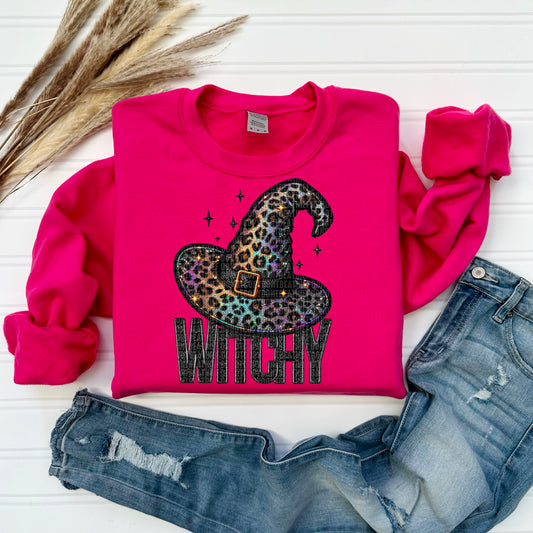 Witchy Leopard Hat 04697