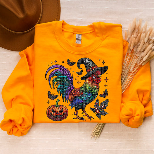 Sequin Chicken Pumpkin 04698