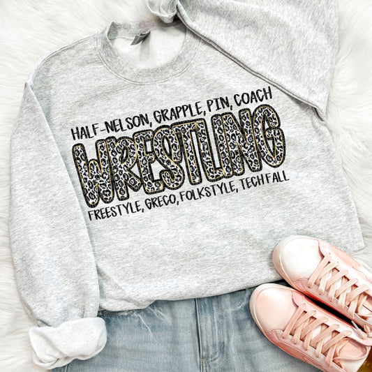 Wrestling Leopard 04652