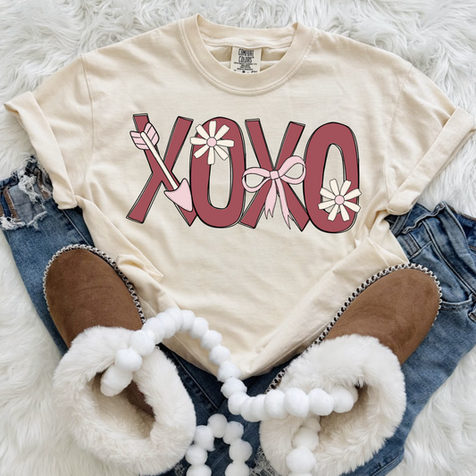 Floral XOXO Simple 07369