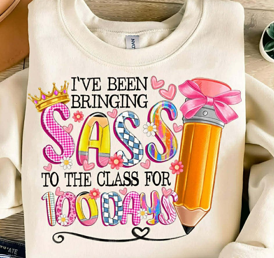 Sass to the Class 100 Days of School 07490
