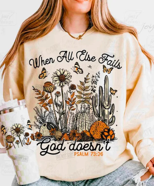 When All Else Fails God Doesn't 02424