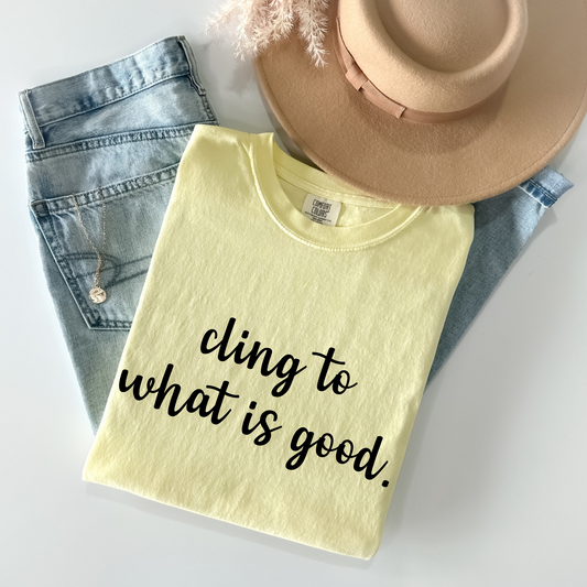 Cling to What Is Good 05149