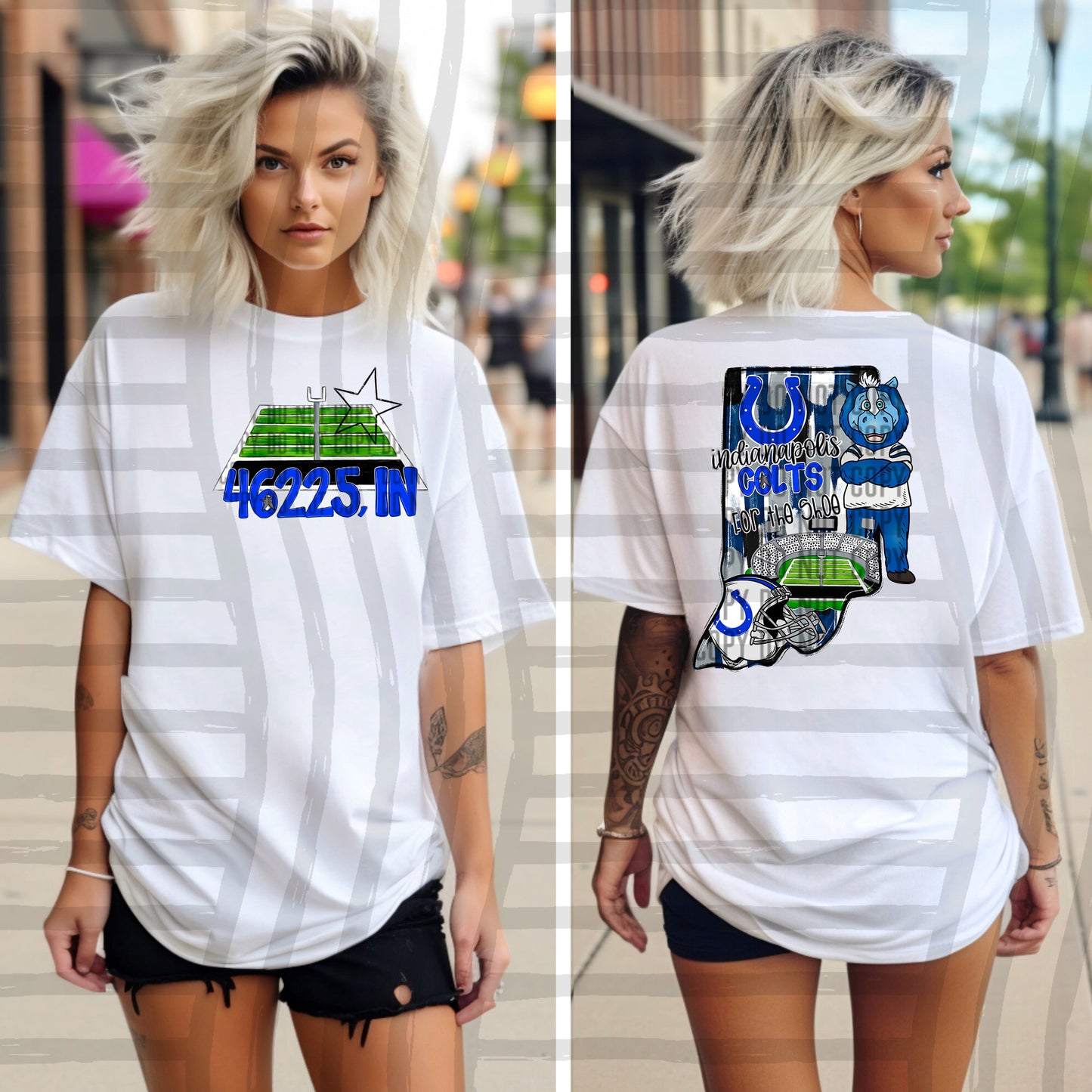 Pro Football Team Brushstroke States (BACK ONLY) (Choose Yours) 01154