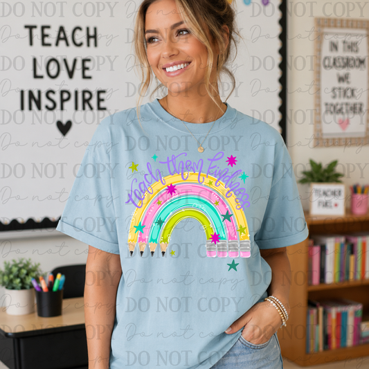 Teach Them Kindness Pencil Rainbow 08779