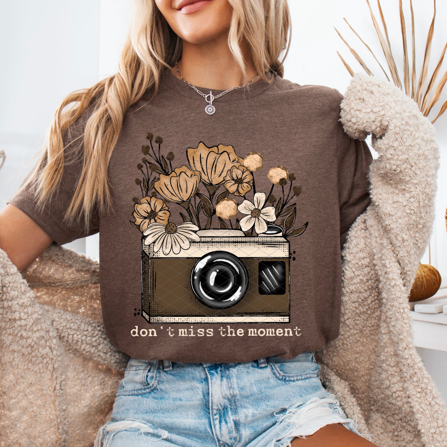 Don't Miss the Moment Floral Camera 07799