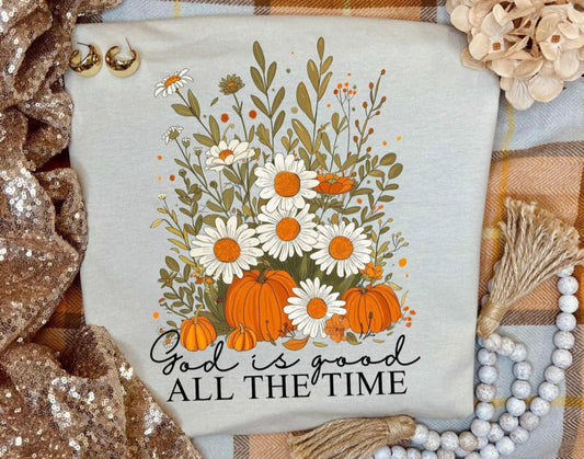 Fall Floral God Is Good All the Time 00354