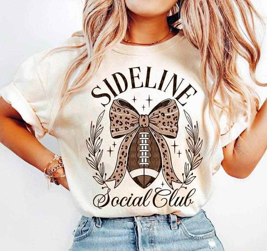 Sideline Social Club Leopard Coquette 00703
