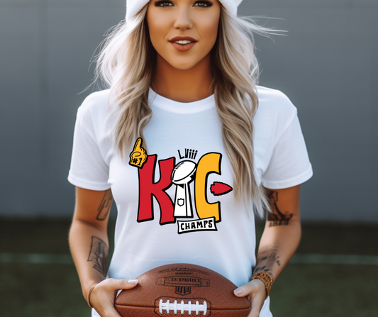 KC Champs Trophy LVIII DTF Transfer 05407