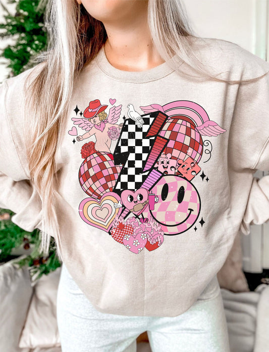 Retro Valentine Collage 04131