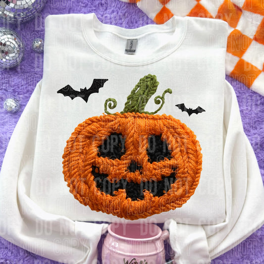 Jack o Lantern Pumpkin Yarn 00417