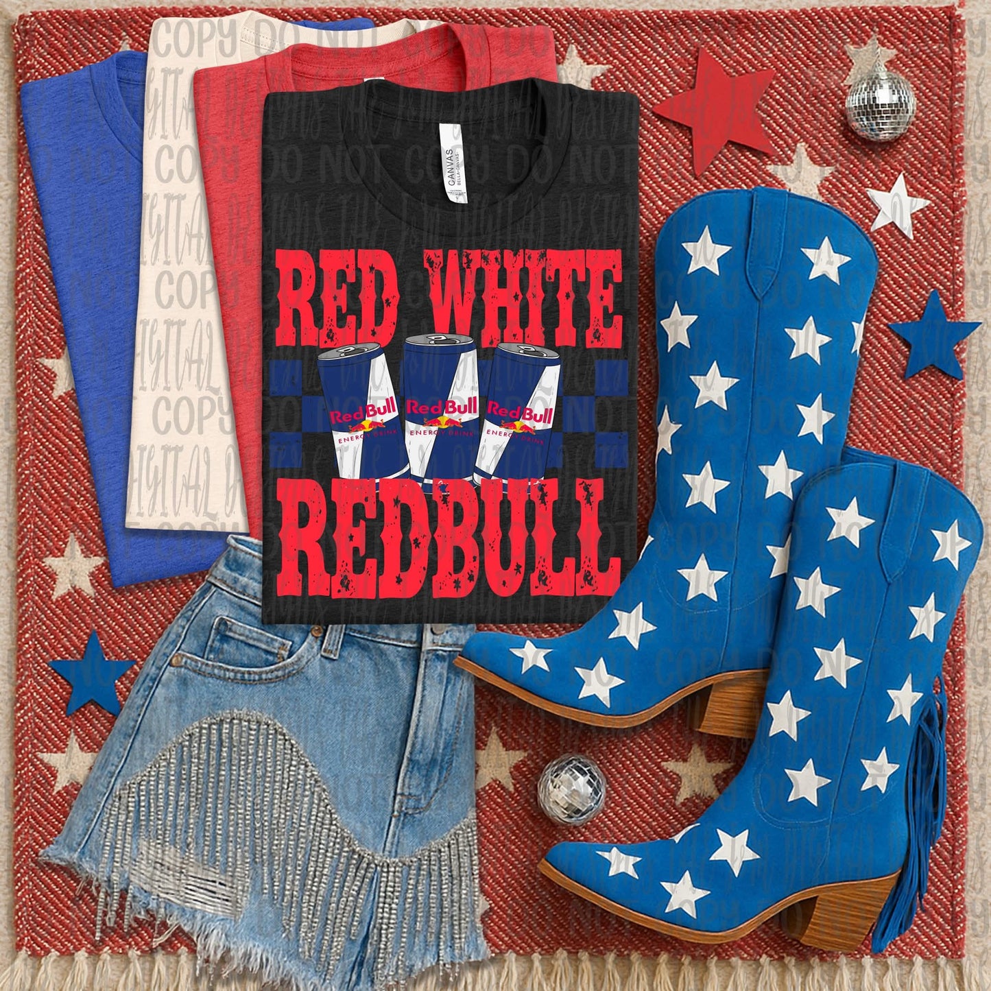 Red White Red Bull 01755