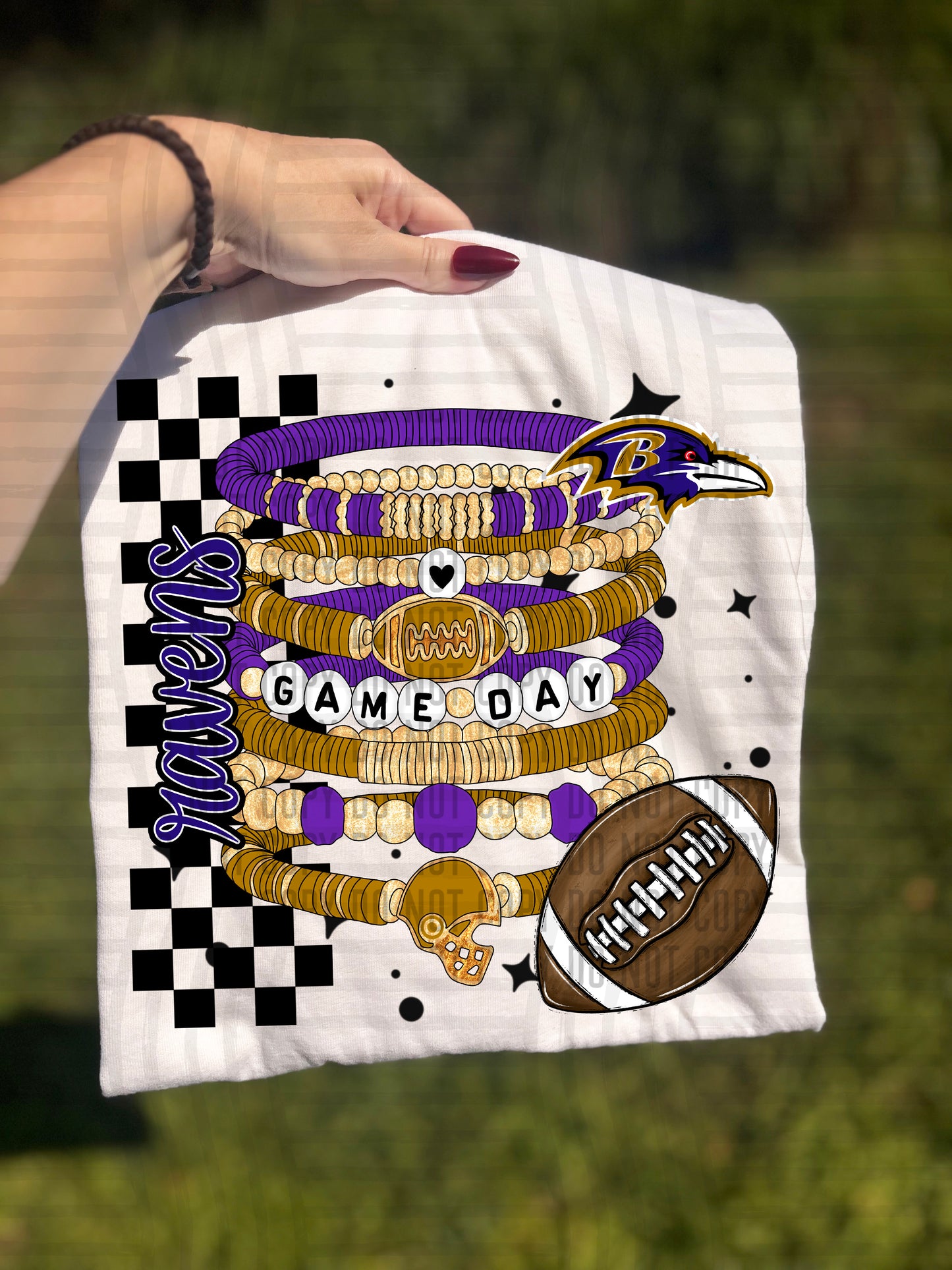 Pro Football Team Stacked Bracelets (Choose Yours) 00922
