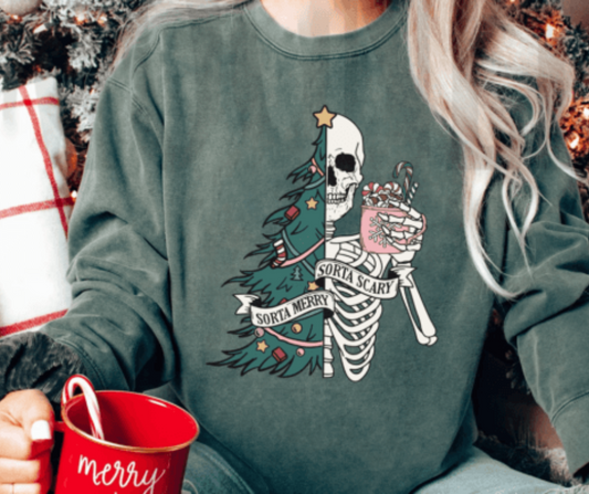 Sorta Merry Sorta Scary DTF Transfer 05885