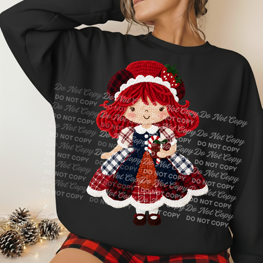 Strawberry Shortcake Christmas Girl 00017