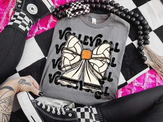 Volleyball Bow 02810