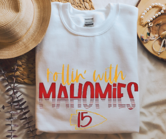 Rollin with Mahomies DTF Transfer 06397