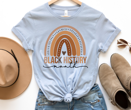 Black History Month Rainbow DTF Transfer 06485