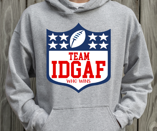 Team IDGAF Who Wins DTF Transfer 06387