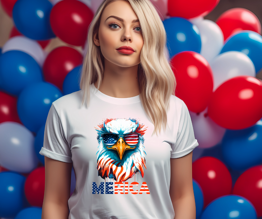 Merica Eagle DTF Transfer 06233