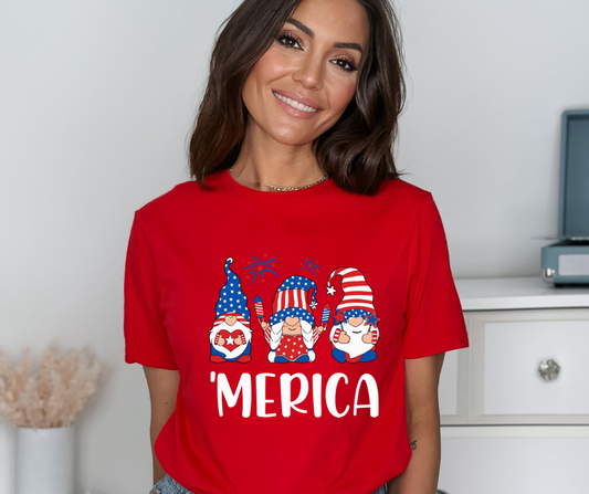 Merica Gnomes DTF Transfer 06252