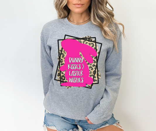 Bunny Kisses & Easter Wishes DTF Transfer 06325