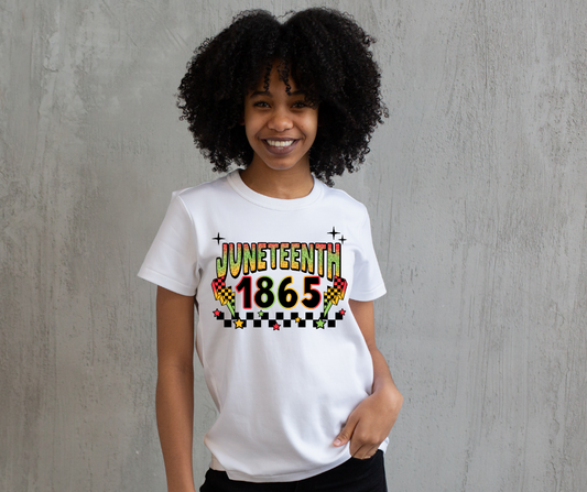 Juneteenth 1865 Leopard DTF Transfer 06219
