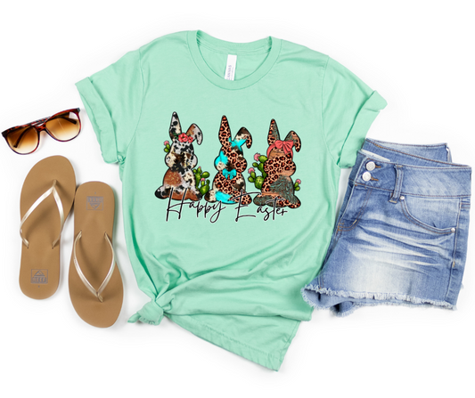 Western Happy Easter DTF Transfer 06328